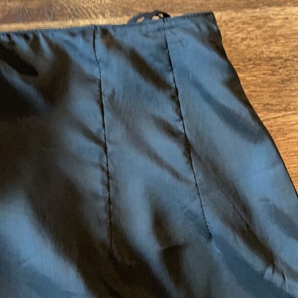 AKRIS PUNTO BLACK SLIP short SKIRT 6 EUC - Picture 4 of 8